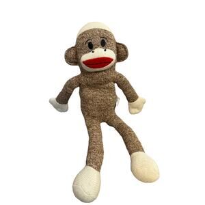 2011 Maxx The Sock Monkey 20” Heathered Brown Plush